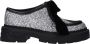 Jimmy Choo Zilveren Glitter Slip-On Loafers - Thumbnail 2