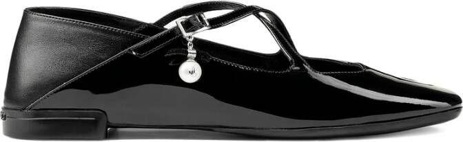 Jimmy Choo Zwarte A del Teen Platte Schoenen