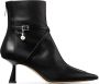 Jimmy Choo Zwarte Kalfleren Sneakers - Thumbnail 1
