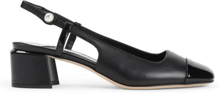 Jimmy Choo Zwarte Lakleren Pumps