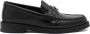 Jimmy Choo Zwarte Leren Flats met Kettingdetail Black Dames - Thumbnail 13