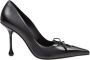 Jimmy Choo Zwarte Leren Puntige Décolleté Schoenen - Thumbnail 1