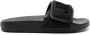 Jimmy Choo Zwarte Leren Sandalen met Touch-Strap Sluiting Black Dames - Thumbnail 1