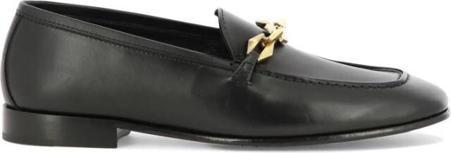 Jimmy Choo Zwarte Loafer Diamond Tilda Schoenen