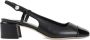 Jimmy Choo Zwarte Parelknoop Slingback Hakken - Thumbnail 1