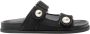 Jimmy Choo Zwarte Patentleren Fayence Sandalen - Thumbnail 1