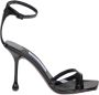 Jimmy Choo Zwarte patentleren sandaal met verstelbare band Black Dames - Thumbnail 6