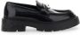Jimmy Choo Zwarte platte schoenen met diamantdetail Black Dames - Thumbnail 1