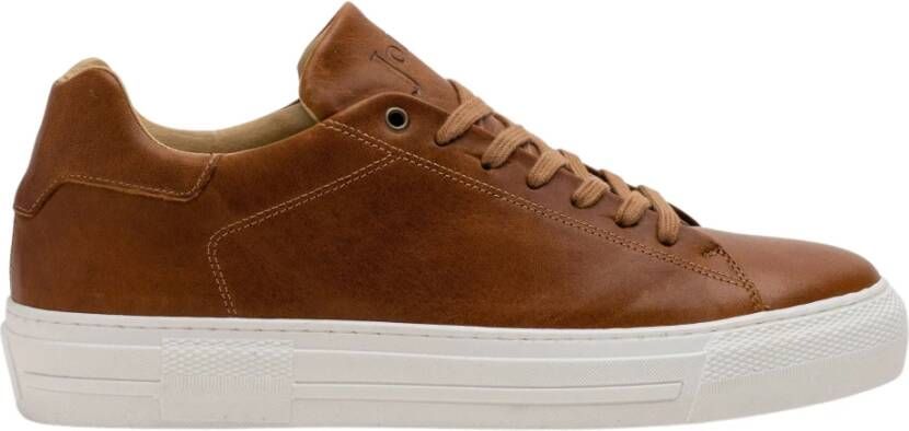 JoDis Klassieke Cognac Sneaker Brown Heren