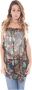 John Galliano Dames shirt met korte mouwen en boothals - Thumbnail 1