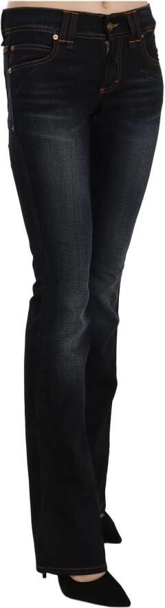John Galliano Washed Mid Waist Regular Leg Boot Cut Denim Jeans - Foto 2