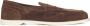 John Lobb Platte Schoenen Bruin Suède Ronde Neus Brown Heren - Thumbnail 1