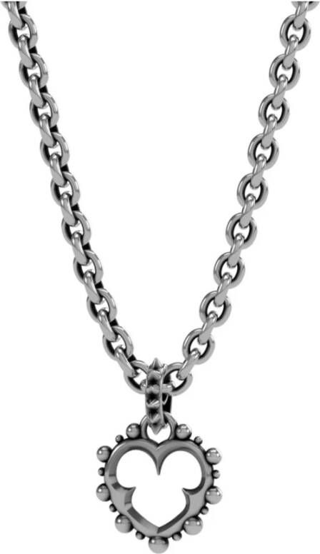 John Richmond Hart Doorboorde Ketting Maxi