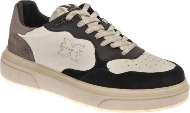 John Richmond Heren sneaker met contrastkleuren Multicolor Heren