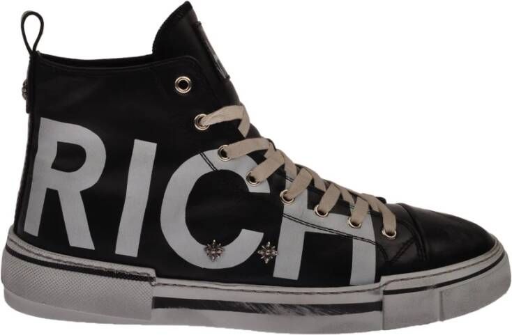 John Richmond Hoge sneakers met maxi belettering