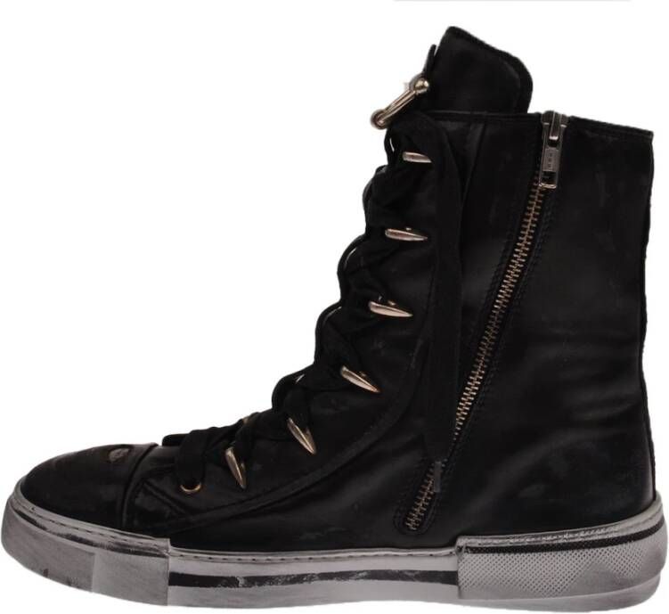 John Richmond Hoge sneakers met metallic details