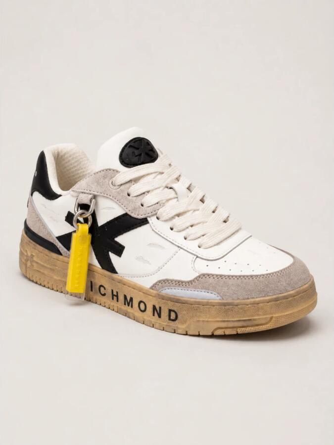 John Richmond Sneakers 32414 B REAL-SUEDE SAND - Foto 4