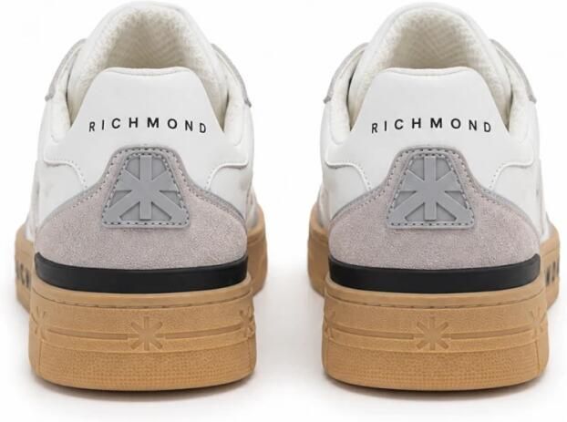 John Richmond Sneakers 32414 A REAL-SUEDE IVORY - Foto 3