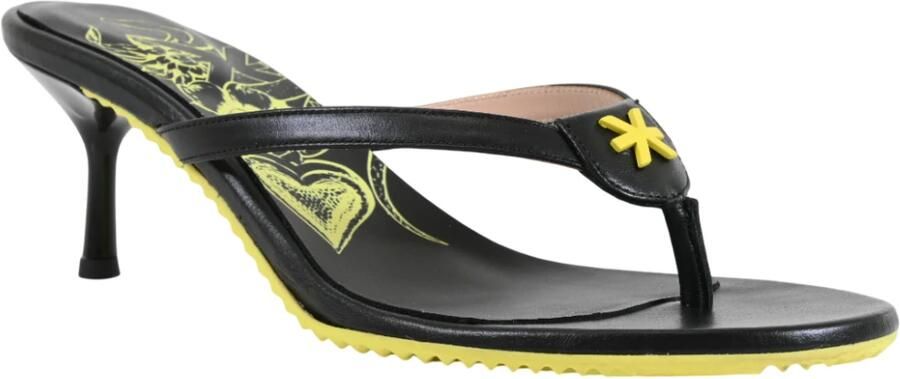 John Richmond Infradito con tacco dal carattere glamour