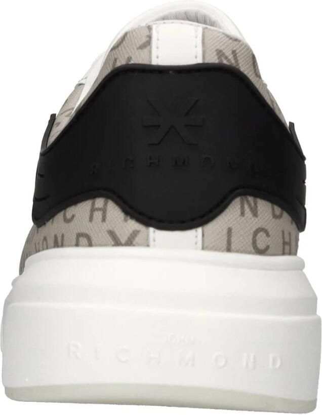 John Richmond Leren en synthetisch leren sneakers - Foto 3