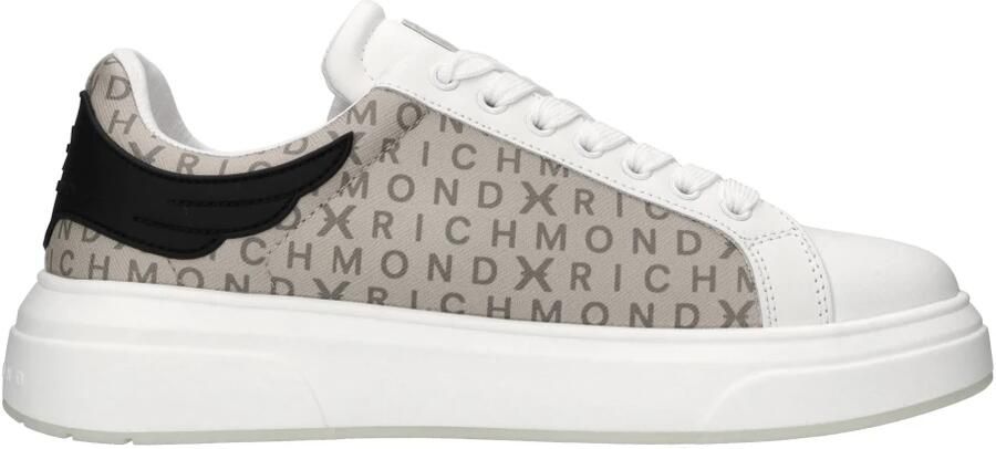 John Richmond Leren en synthetisch leren sneakers - Foto 4