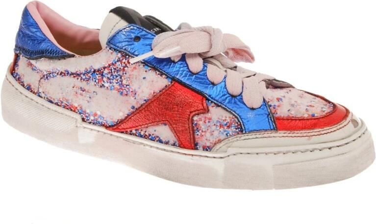 John Richmond Multicolor Sneakers Stijlvol en Kleurrijk Schoeisel Rood Dames