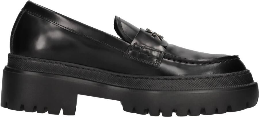 John Richmond Platte schoenen Zwart