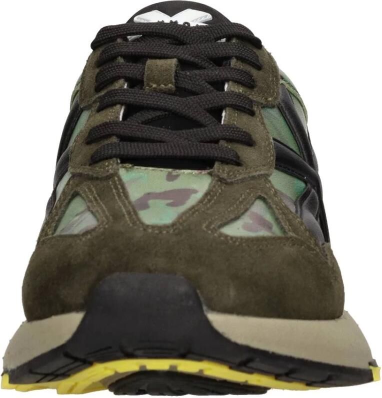 John Richmond Sneakers van leer en stof - Foto 2