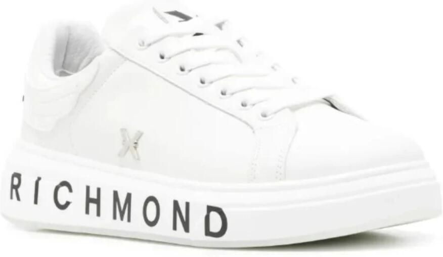 John Richmond Witte Leren Sneakers voor Vrouwen - Foto 2