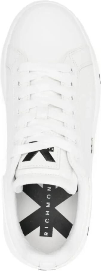 John Richmond Witte Leren Sneakers voor Vrouwen - Foto 3