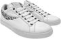 John Richmond Kristalversierde witte sneakers White Heren - Thumbnail 1