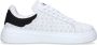 John Richmond Leren Sneakers met Vetersluiting - Thumbnail 1