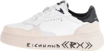 Richmond Logo Brand Sneaker voor mode slachtoffers White Dames