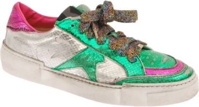 John Richmond Multicolor Sneaker Speels ontwerp Leer SKU Rwp23443Cz Meerkleurig Dames