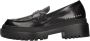 John Richmond Platte schoenen Zwart - Thumbnail 1