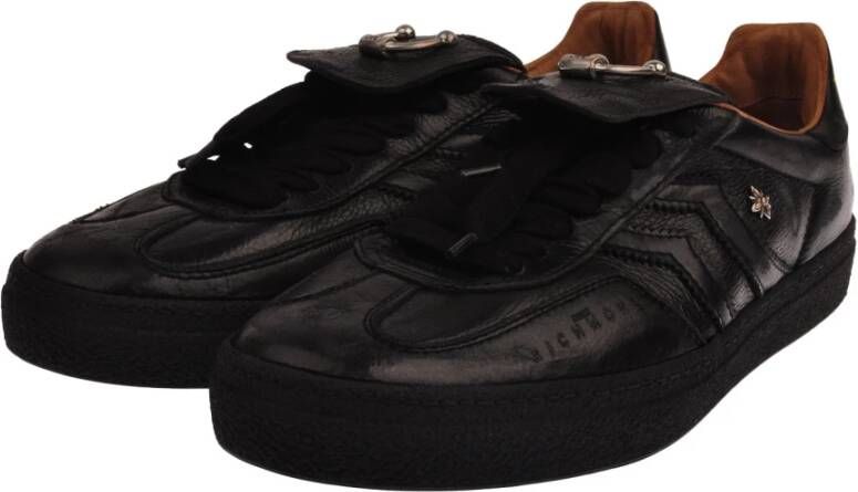 John Richmond Sneakers met overlappende tong en kenmerkende details