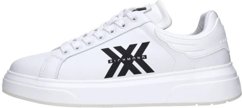 John Richmond Rock Street-Chic Sneaker White Heren