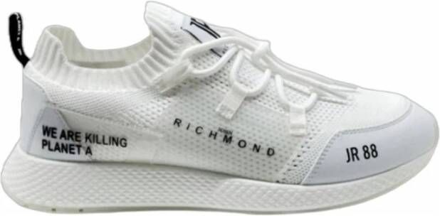 John Richmond Stijlvolle witte sneakers voor heren White Heren