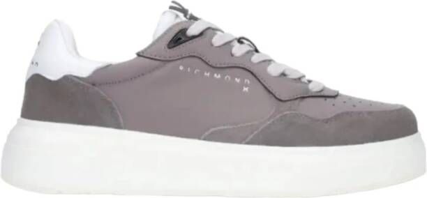 John Richmond Stijlvolle Sneakers voor Mannen en Vrouwen Gray Heren