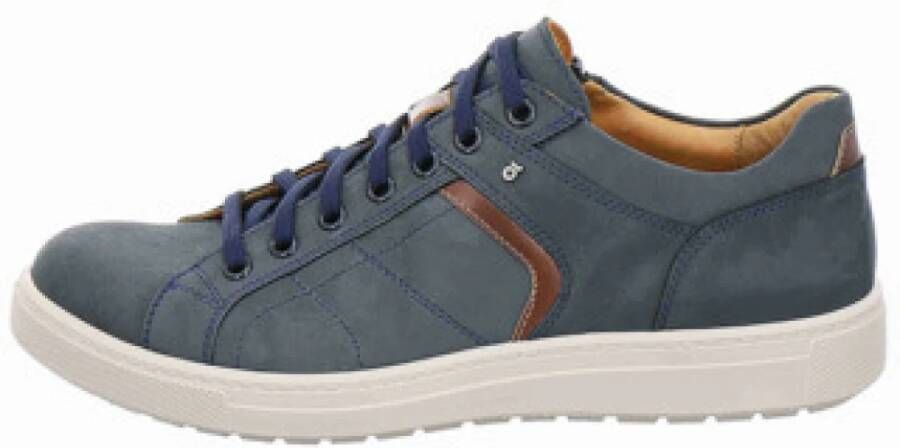 Jomos Blauwe Heren Casual Schoenen Klassiek Ontwerp
