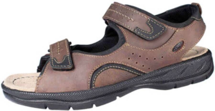 Jomos Bruine sportieve sandalen voor heren