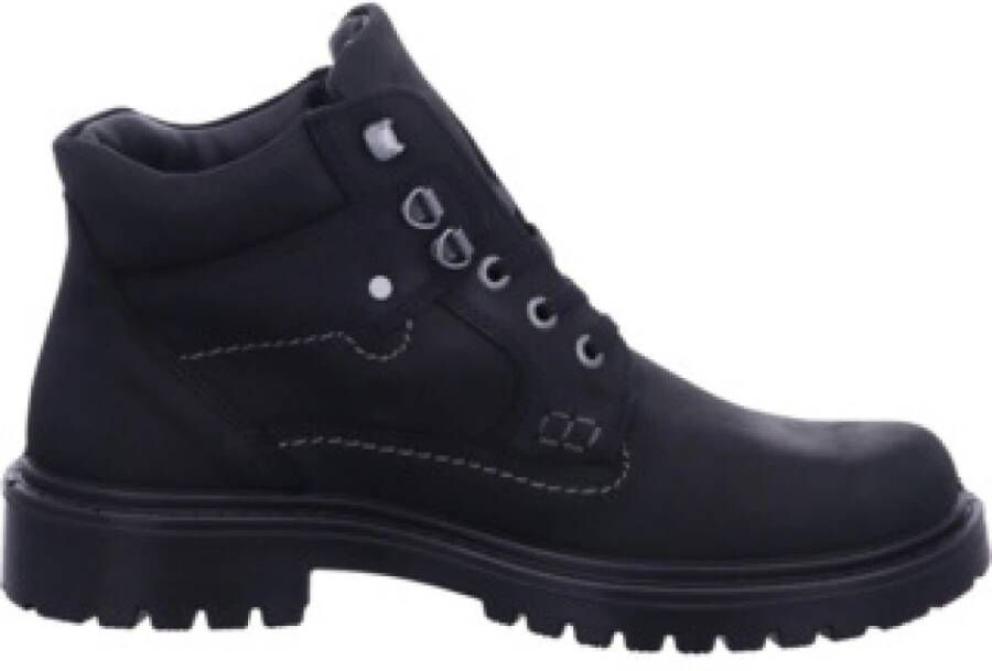Jomos Herenschoenen met vetersluiting in effen kleuren
