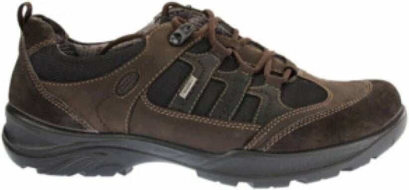 Jomos Herenschoenen voor wandelen in donkerbruin