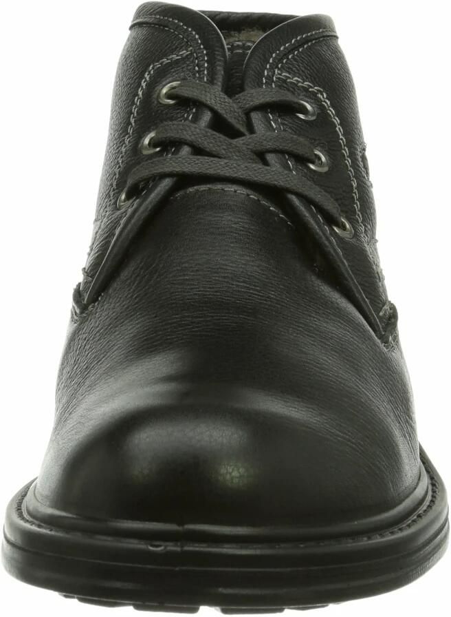Jomos Hoge veterschoen in fraai model Zwart - Foto 2