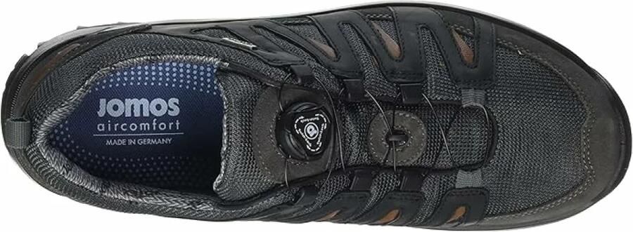 Jomos Heren wandelschoenen in antraciet - Foto 2