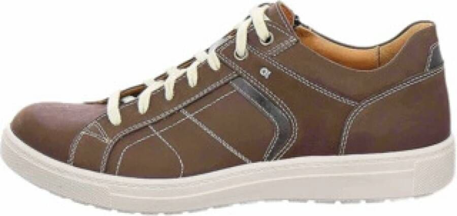 Jomos Moderne herensneaker in effen kleur