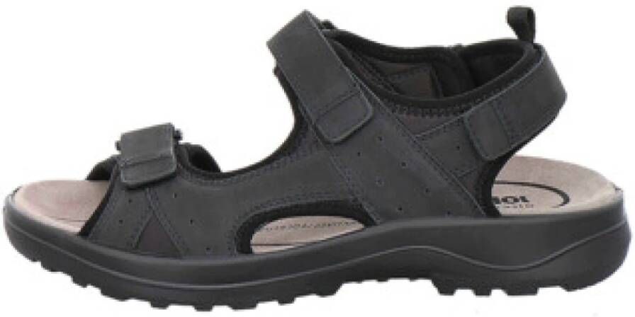 Jomos Sportieve zwarte sandalen voor heren