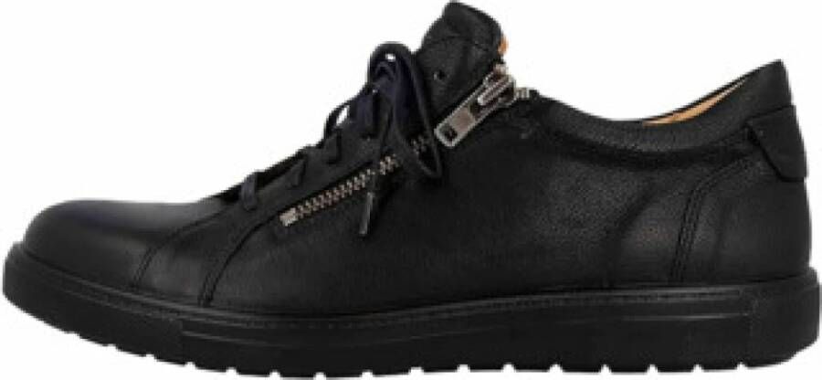 Jomos Zwarte Heren Sneaker Comfortabel en Stijlvol