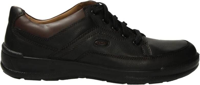 Jomos Zwarte Veterschoenen