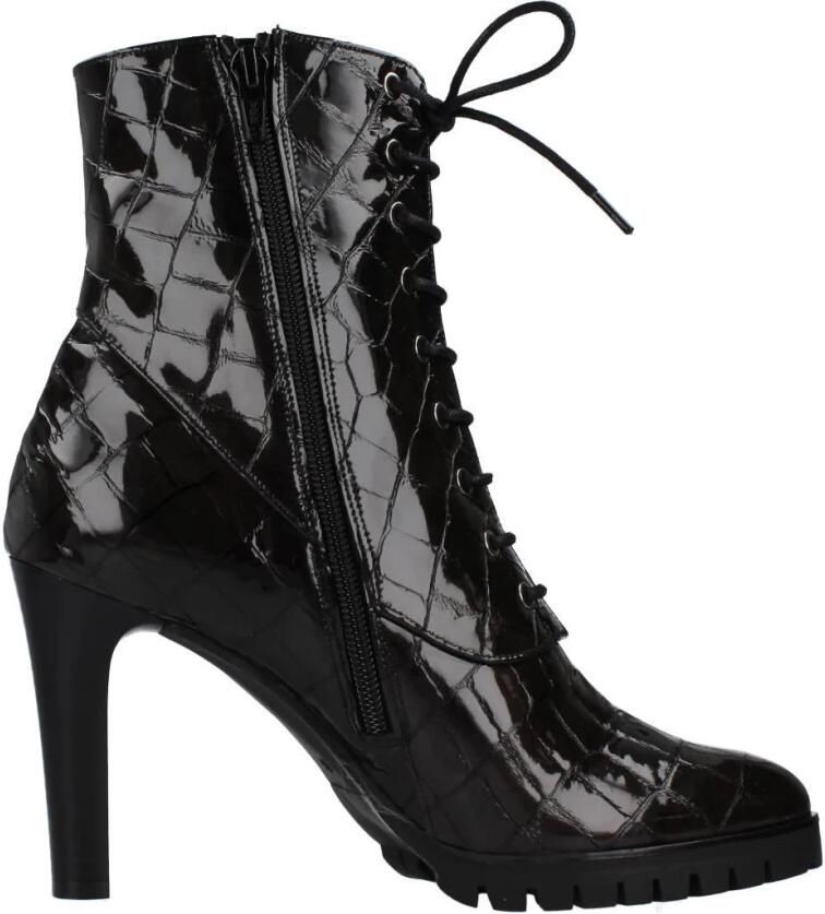 Joni Shoes Laars met Veters en Hak